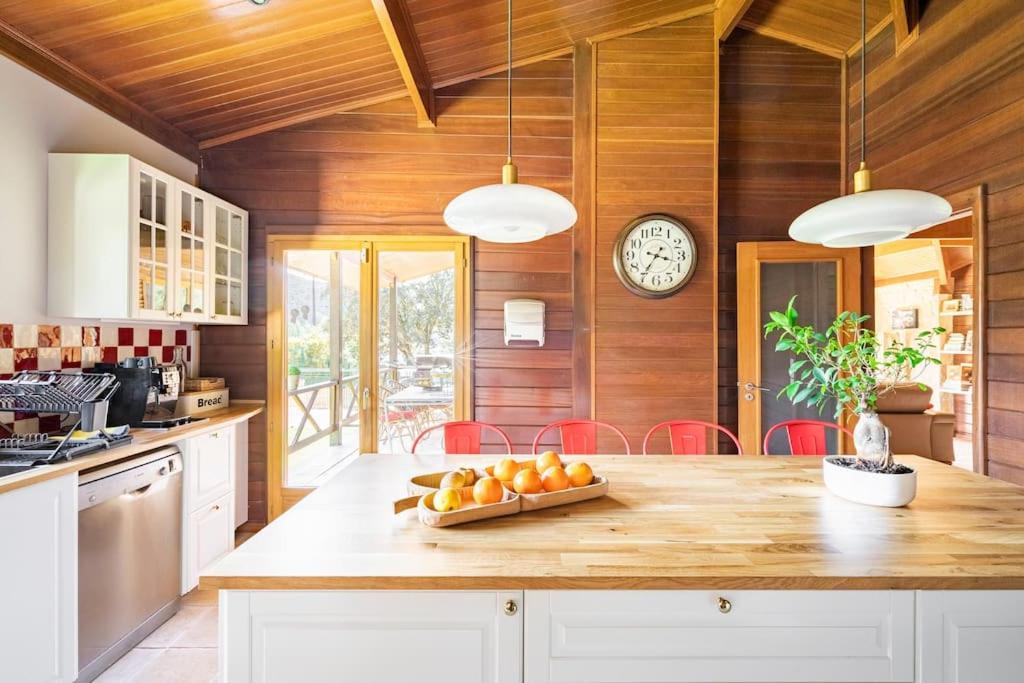 Wooden House Villa Minde Kültér fotó