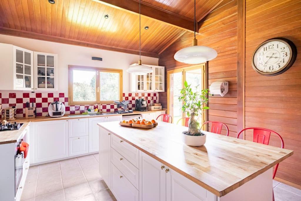 Wooden House Villa Minde Kültér fotó