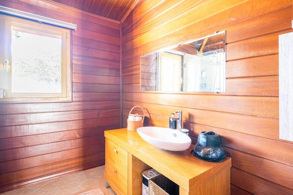 Wooden House Villa Minde Kültér fotó